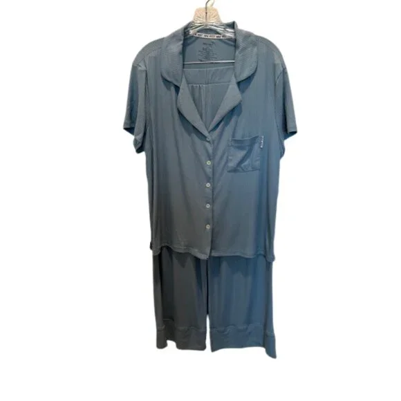 Nine West Pajama Set Cozy, Chic & Brand NWT, Size XL - Blue - Picture 5 of 9